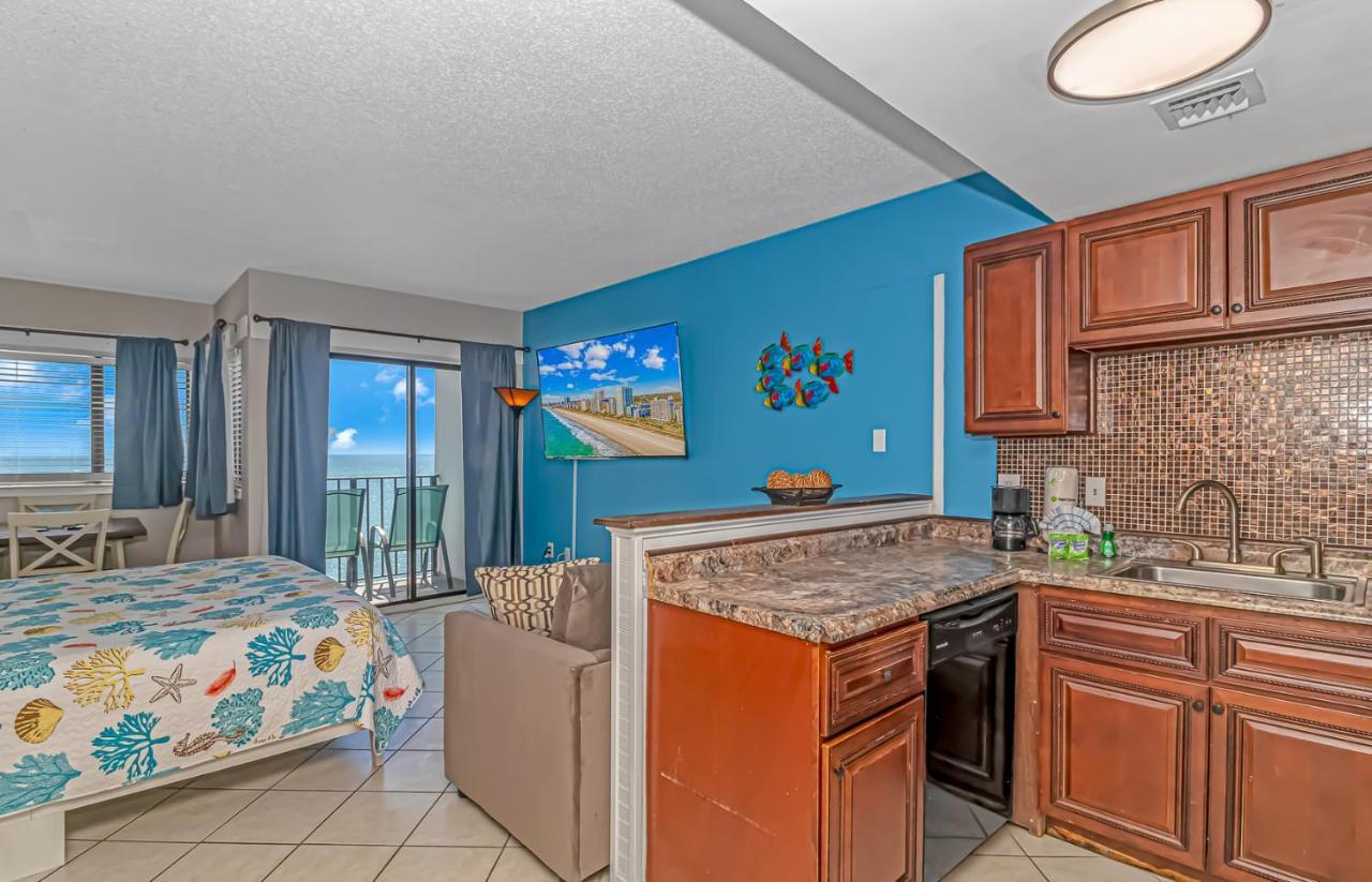 Ocean Front Studio With Panoramic Views! Palace Resort 1001 Мертл-Біч Екстер'єр фото