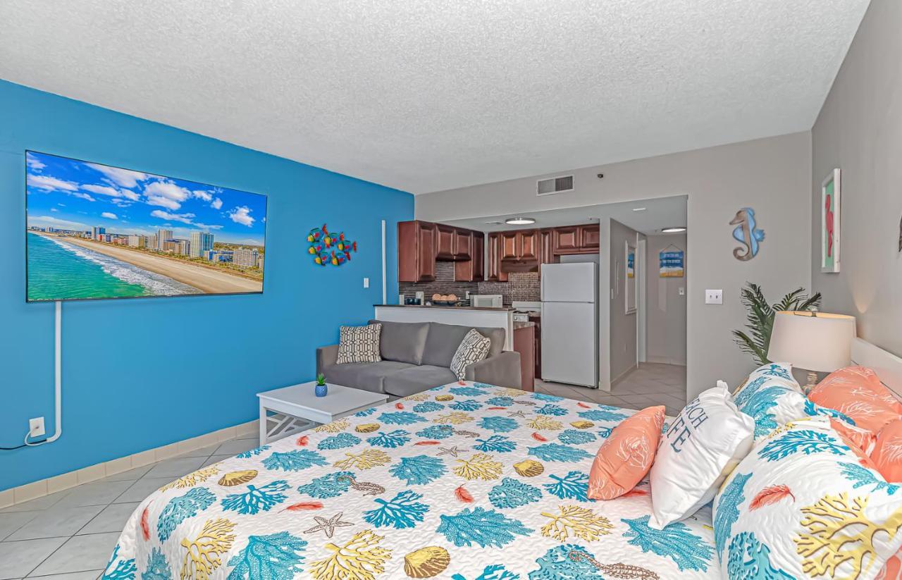 Ocean Front Studio With Panoramic Views! Palace Resort 1001 Мертл-Біч Екстер'єр фото
