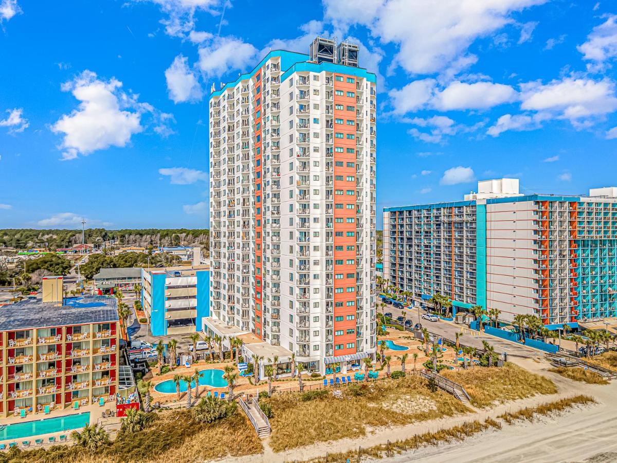 Ocean Front Studio With Panoramic Views! Palace Resort 1001 Мертл-Біч Екстер'єр фото