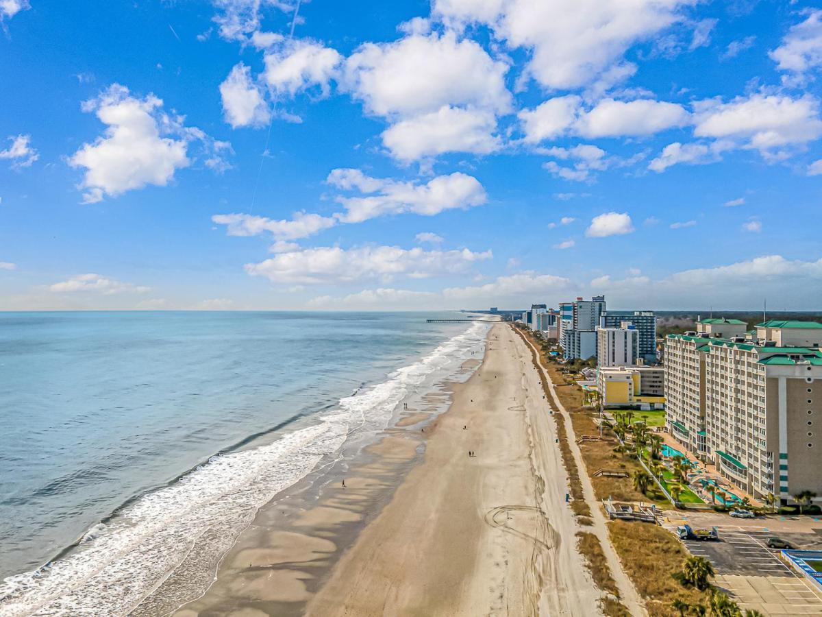 Ocean Front Studio With Panoramic Views! Palace Resort 1001 Мертл-Біч Екстер'єр фото