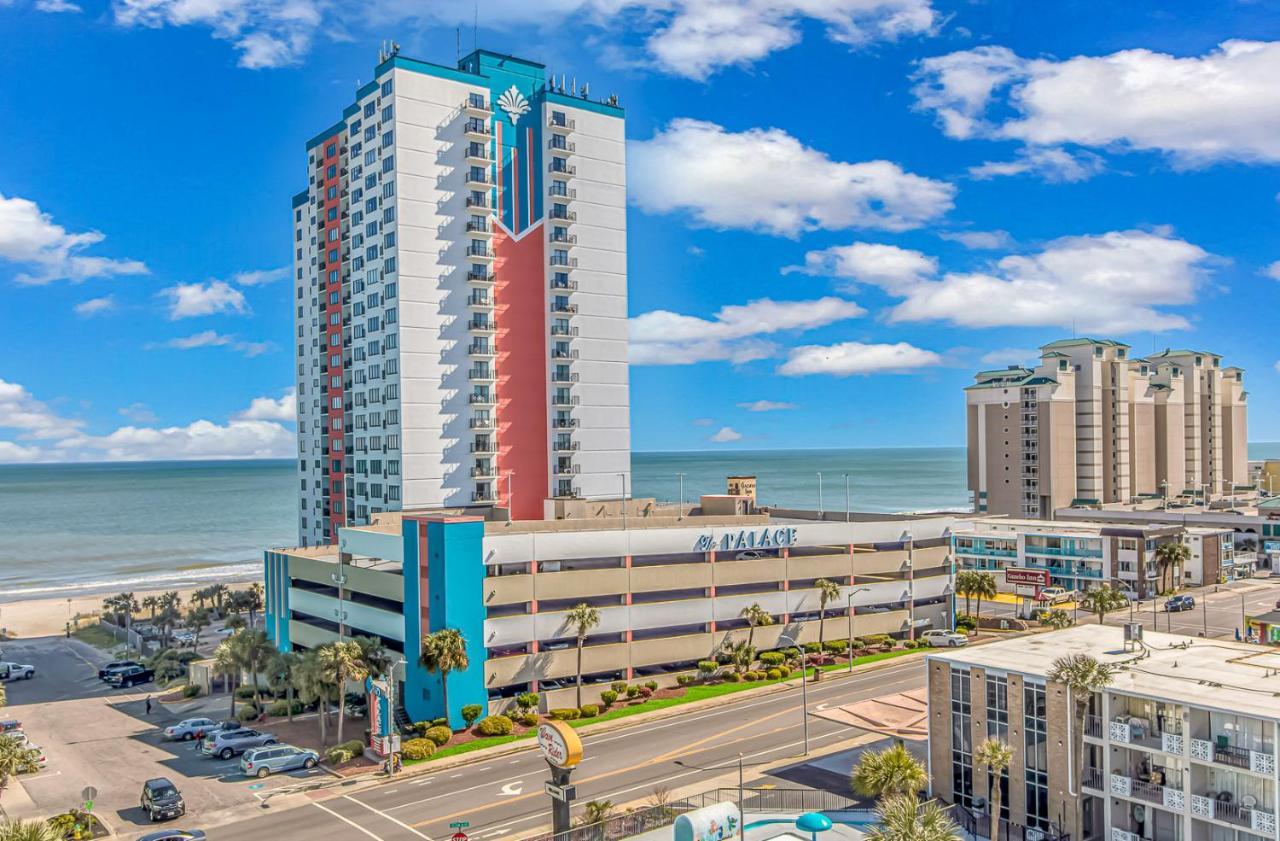 Ocean Front Studio With Panoramic Views! Palace Resort 1001 Мертл-Біч Екстер'єр фото